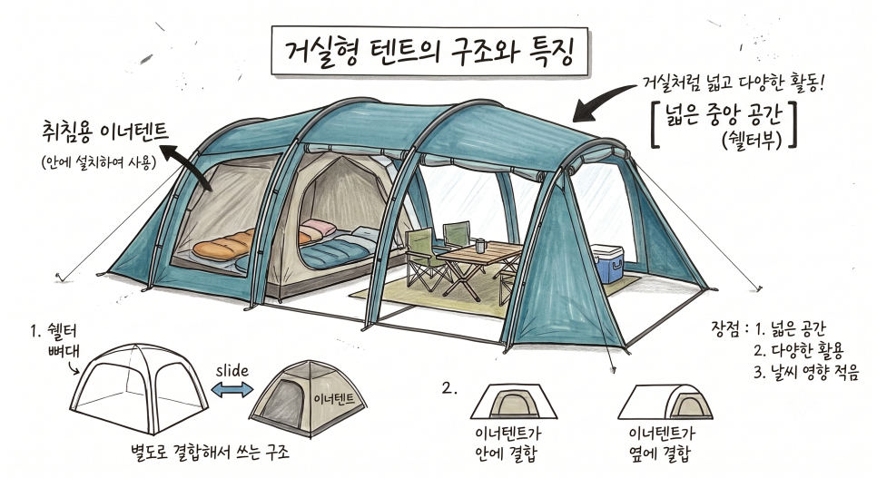 캠핑이 처음이라면? [캠핑 텐트 고르는 법]