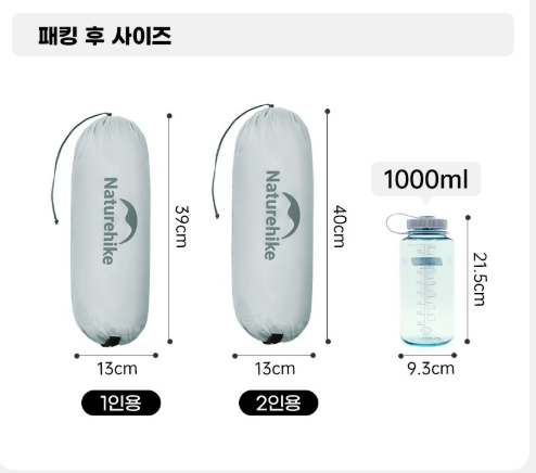 네이처하이크 클라우드업 UL 텐트 자세히 알아보기